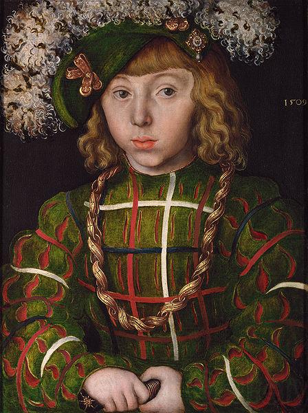 Lucas  Cranach Johann the Steadfast Spain oil painting art